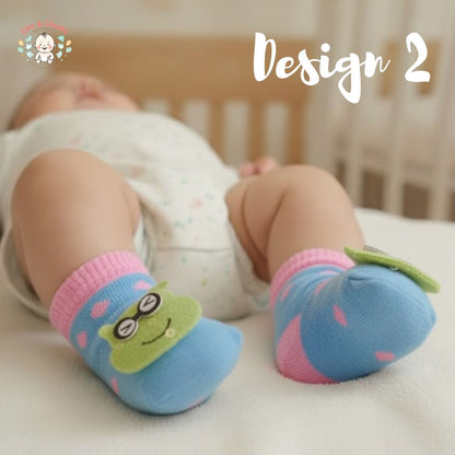 Cute 3D | Animal Baby Socks for Newborns | (0-3 Months)