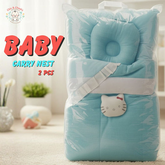 Baby Carry Nest | 2 Pcs Set | Chic And Cheeks