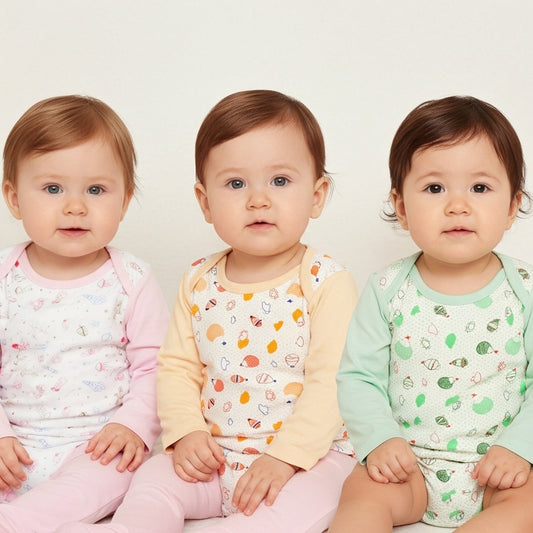 Baby Romper in 3 pattern | Chic And Cheeks