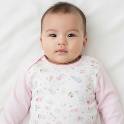 Baby Romper in 3 pattern | Chic And Cheeks