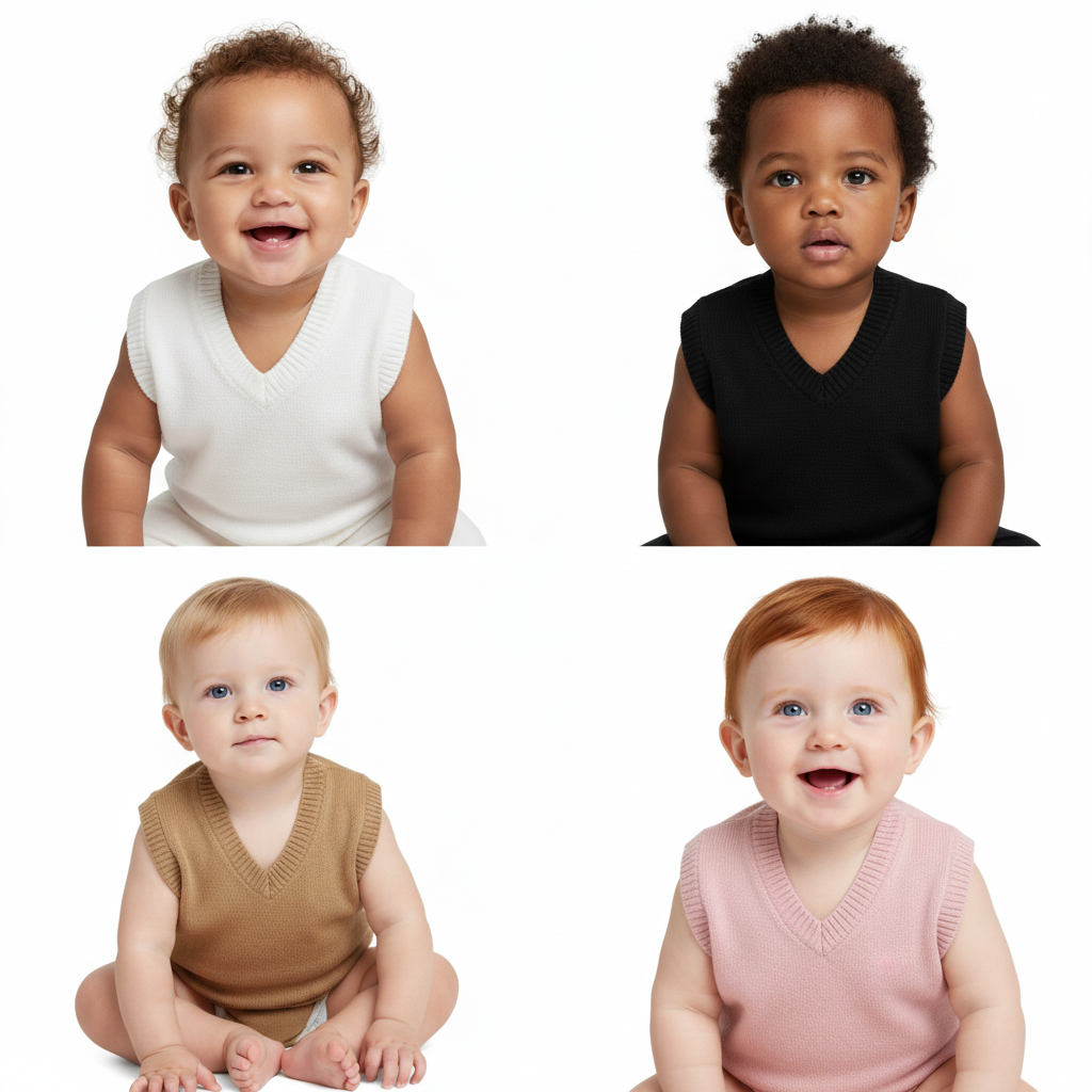 Baby Sweater in 4 colors | Chic And Cheeks