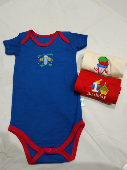Neck Short Cotton Baby Boy | Chic And Cheeks