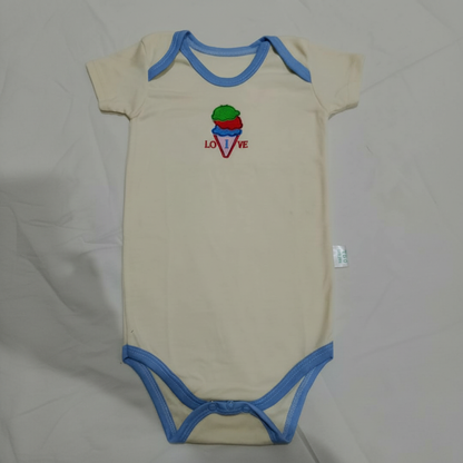 Neck Short Cotton Baby Boy | Chic And Cheeks