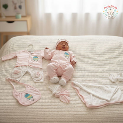 12 Pcs Baby Starter Pack | Newborn Essentials | Baby Store