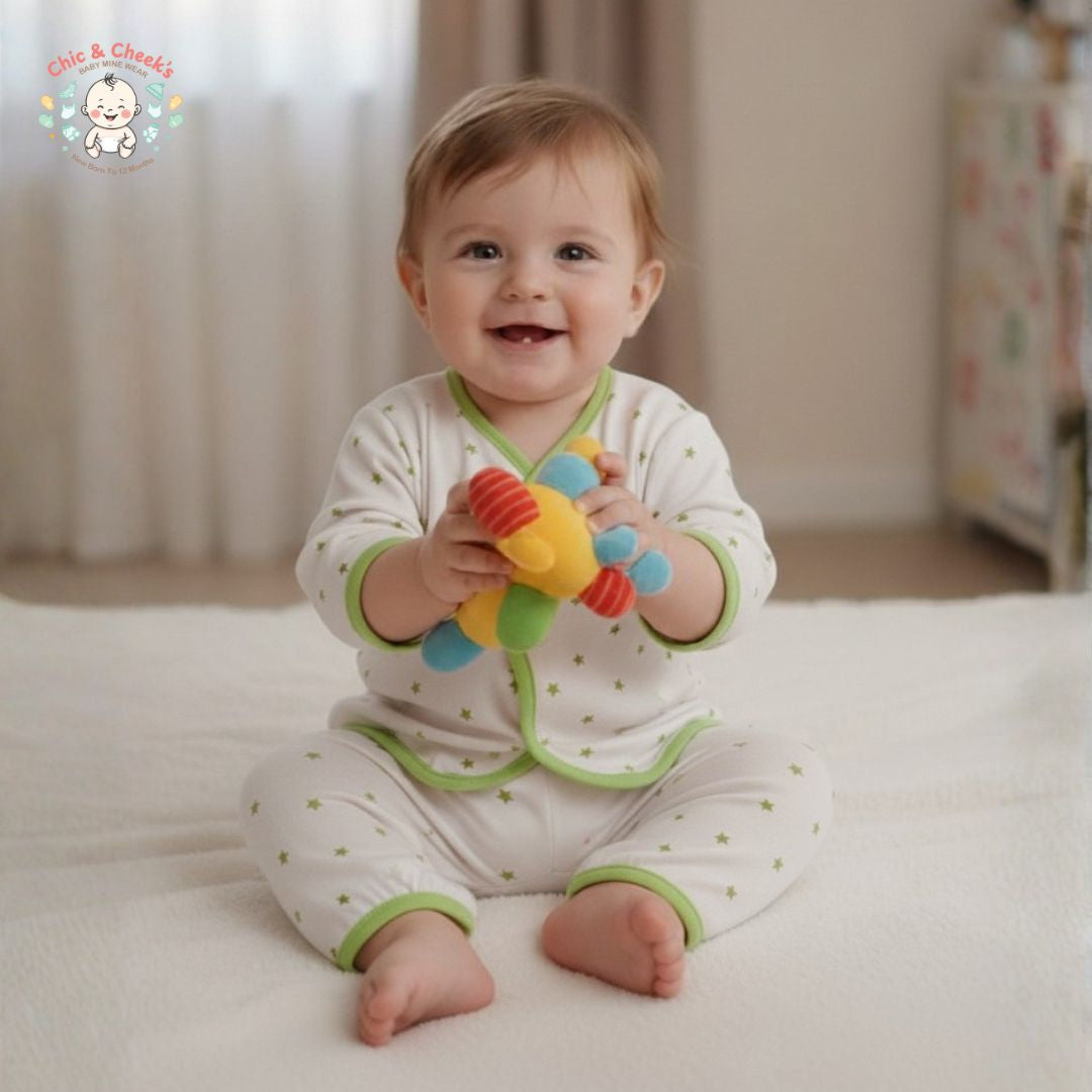 Baby Cotton Suits | 2 Pcs | Chic And Cheeks