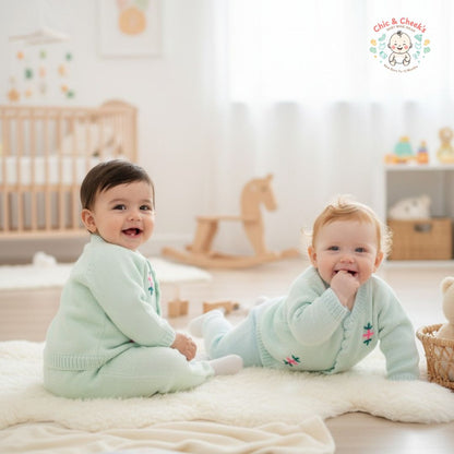 Baby Woolen Suits | 3 Pcs | Chic And Cheeks
