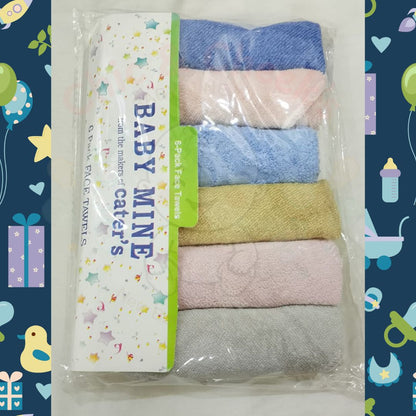 New Born Baby Face Towel Cotton Pack | Chic And Cheeks