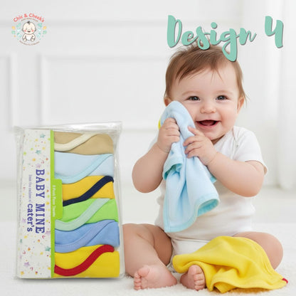 New Born Baby Face Towel Cotton Pack | Chic And Cheeks